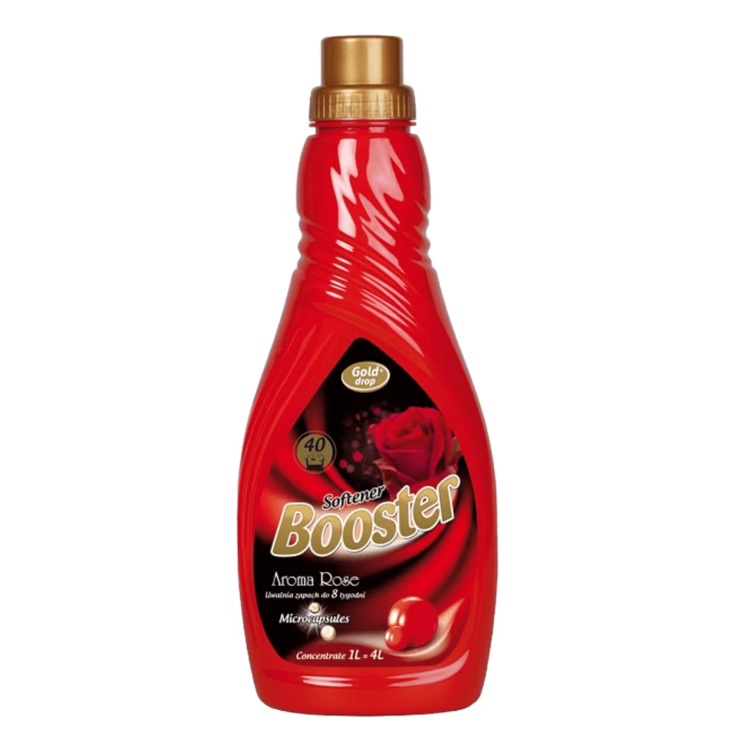 Омекотител за тъкани Booster Rose 1л. (Концентрат)