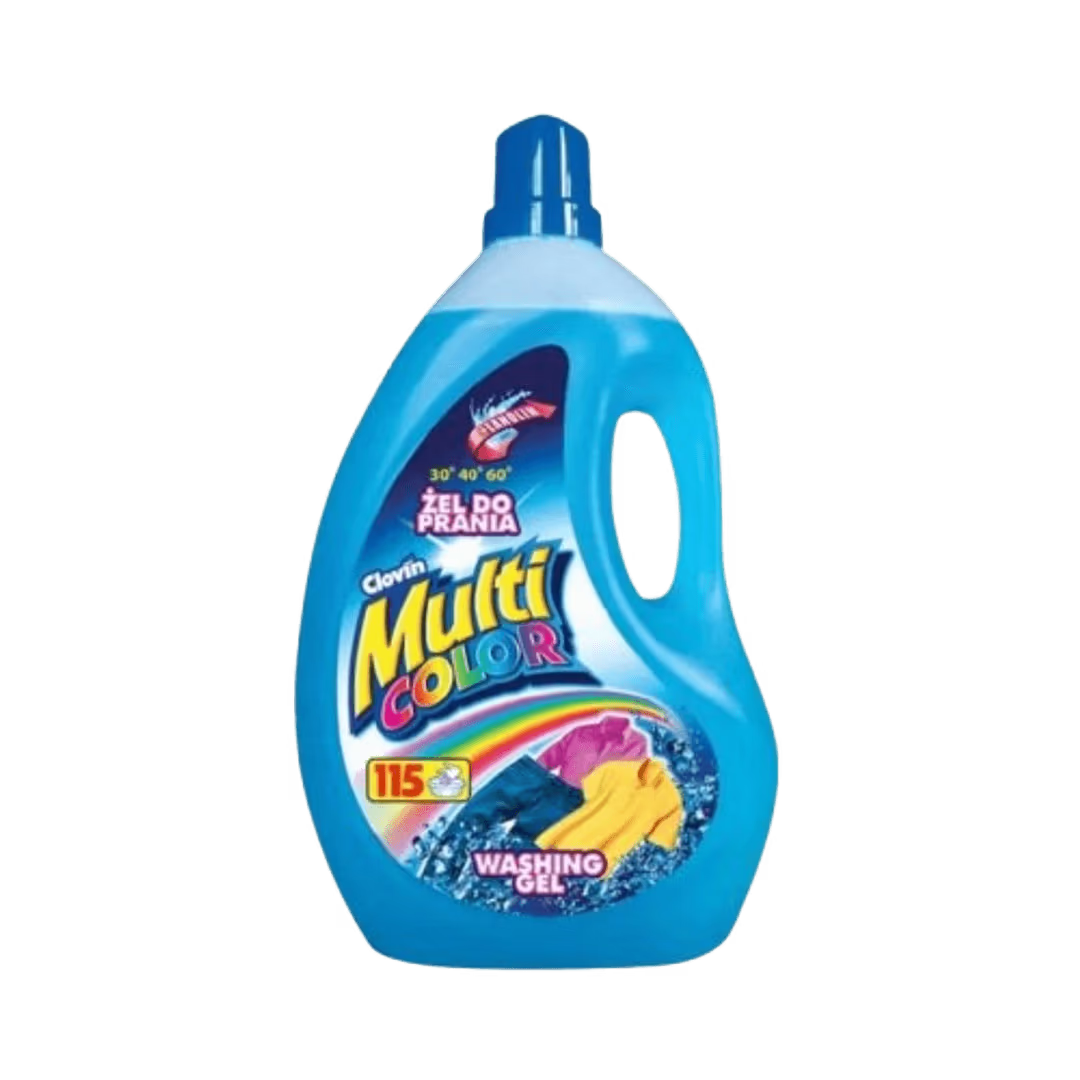 CLOVIN Laundry Gel Multicolor, For colored laundry, 4l.
