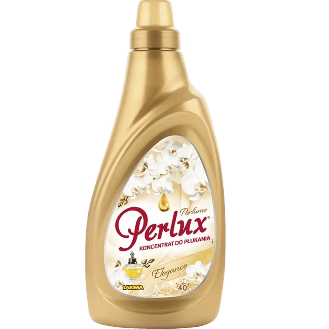 Perlux Elegance – Концентриран омекотител за тъкани с парфюмен аромат, 1 л.