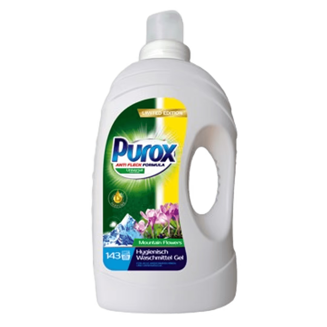PUROX Универсален гел за пране Планински цветя 4.3л.