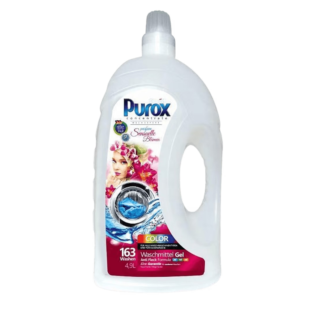 Purox Color Parfum – Ароматен гел за пране, 4.9л.